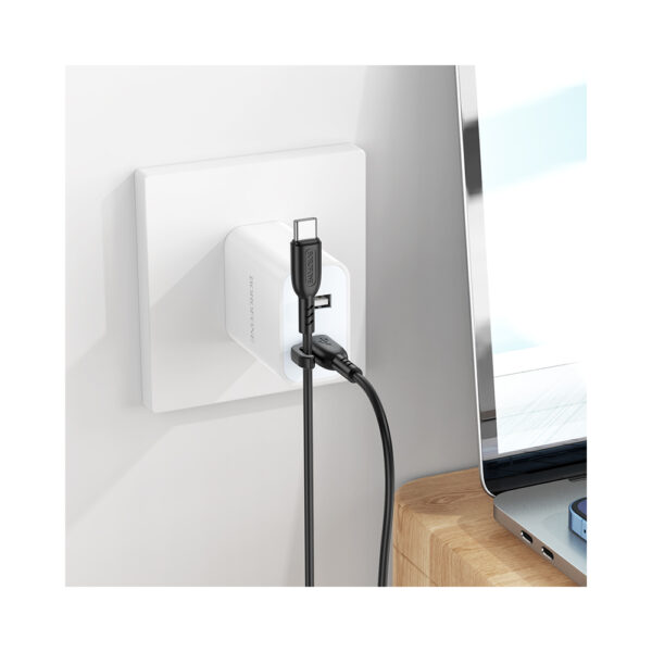 Borofone Cable BX91 Symbol - Type C to Type C - 60W 3A 1 metre black