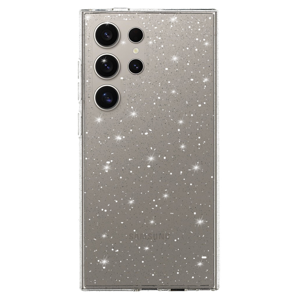Crystal Glitter Case for Samsung Galaxy S24 Ultra Silver