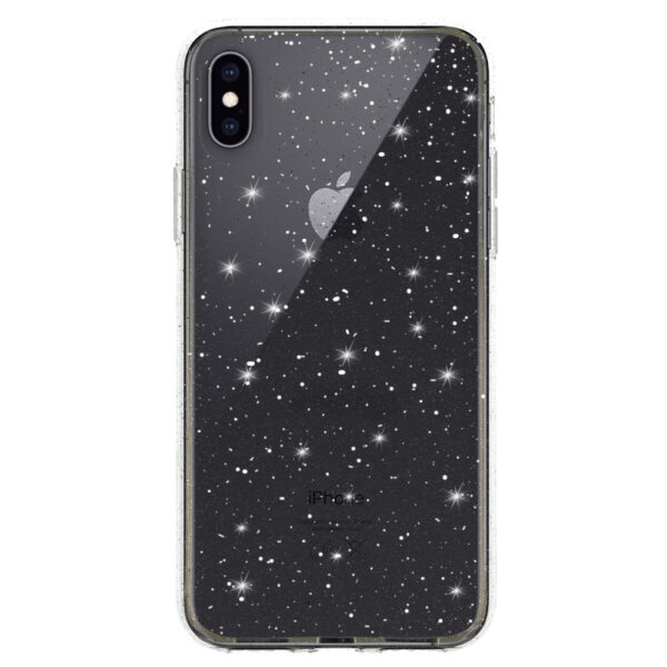 Crystal Glitter Case for Iphone X/XS (5,8") Silver