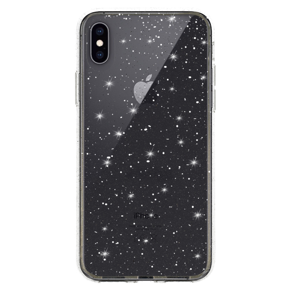 Crystal Glitter Case for Iphone X/XS (5,8") Silver
