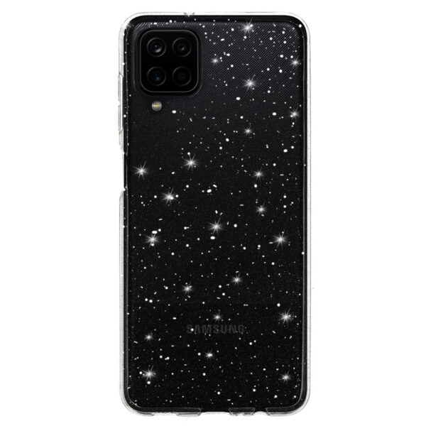 Crystal Glitter Case for Samsung Galaxy A12 Silver