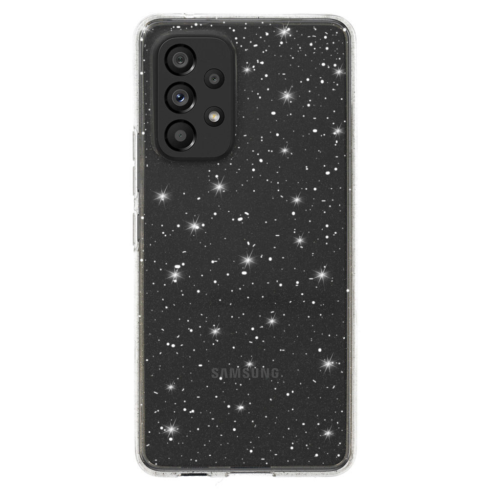 Crystal Glitter Case for Samsung Galaxy A53 5G Silver
