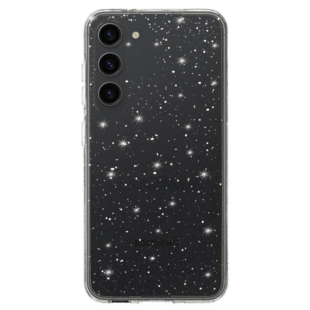 Crystal Glitter Case for Samsung Galaxy S23 Silver