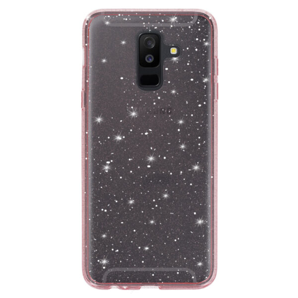 Crystal Glitter Case for Samsung Galaxy A6 Plus 2018 Pink