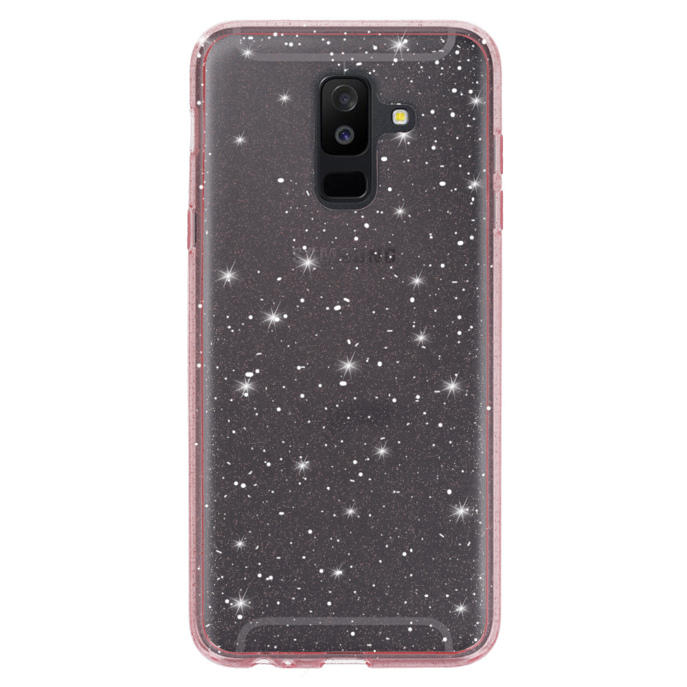 Crystal Glitter Case for Samsung Galaxy A6 Plus 2018 Pink