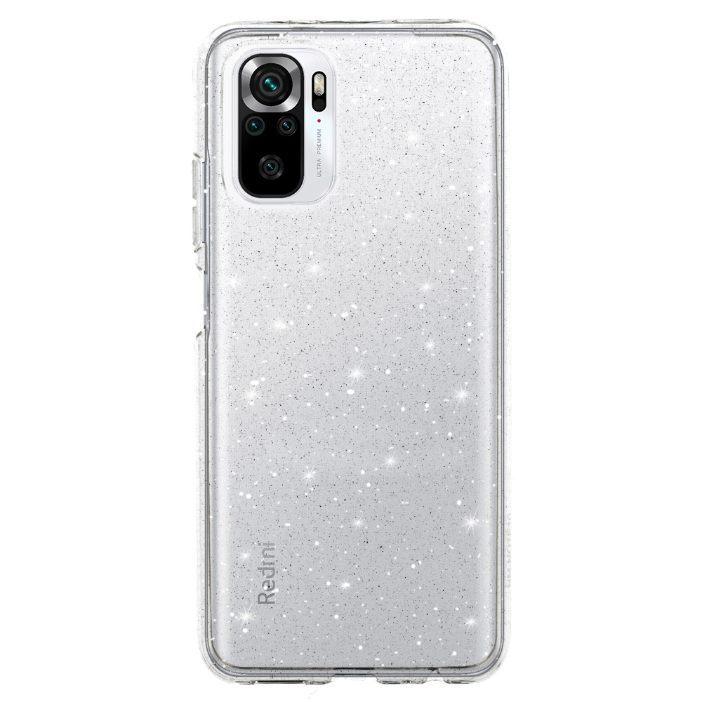Crystal Glitter Case for Xiaomi Redmi Note 10/Note 10S/Poco M5S Silver