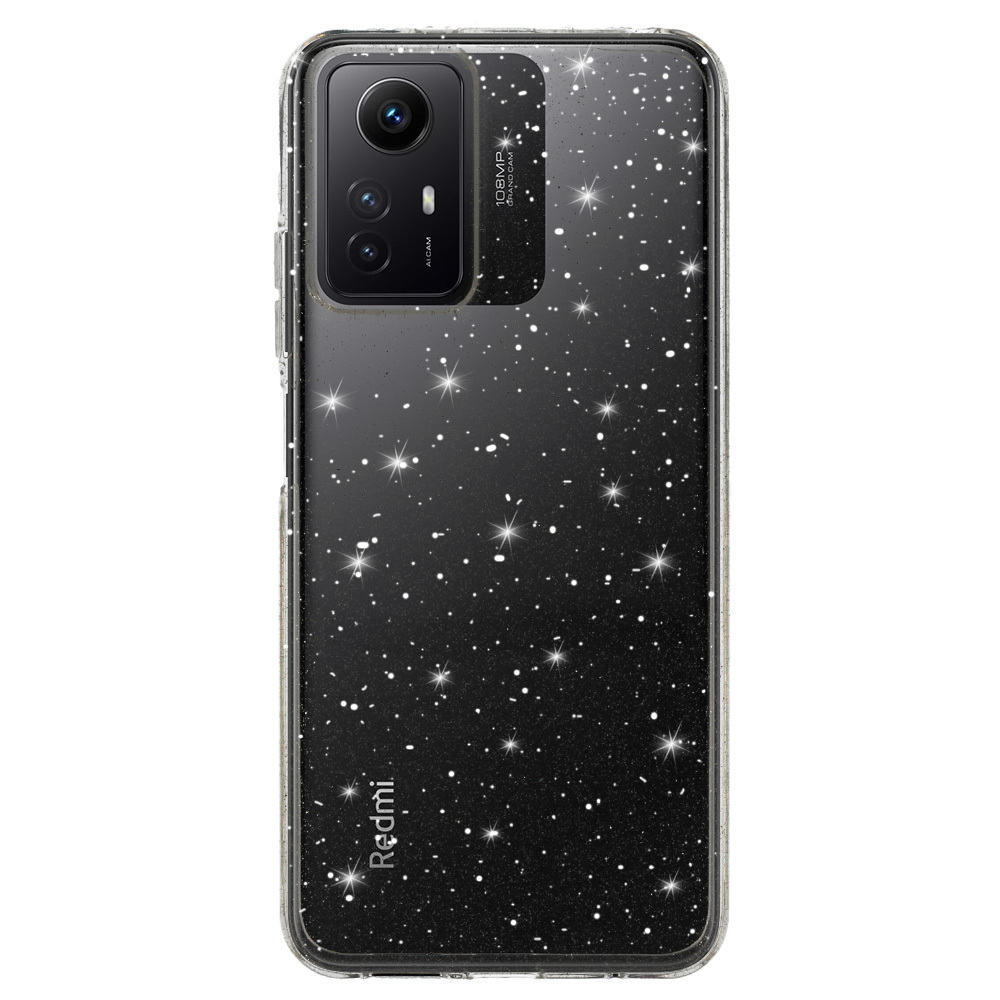 Crystal Glitter Case for Xiaomi Redmi Note 12S Silver