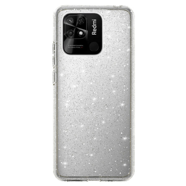 Crystal Glitter Case for Xiaomi Redmi 10C Silver