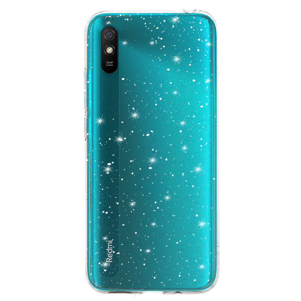 Crystal Glitter Case do Xiaomi Redmi 9A Silver