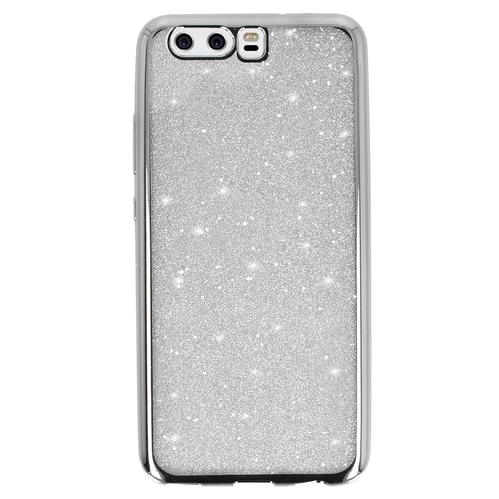 Elektro Glitter Case for HUAWEI P10 SILVER