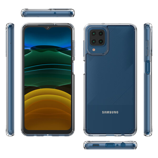 Clear Case for Samsung Galaxy A12 Przezroczysty