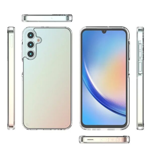 Clear Case for Samsung Galaxy A24 4G Przezroczysty