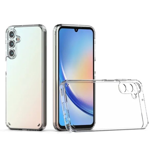Clear Case for Samsung Galaxy A24 4G Przezroczysty