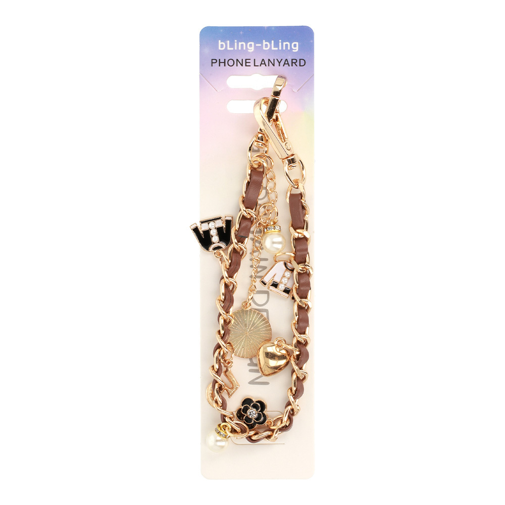 Phone pendant G-17 brown