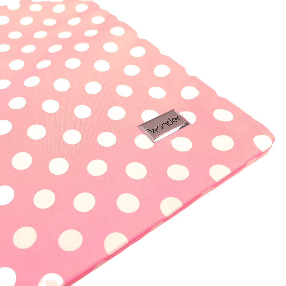 Shopping bag Wonder pattern 2 light pink polka-dot