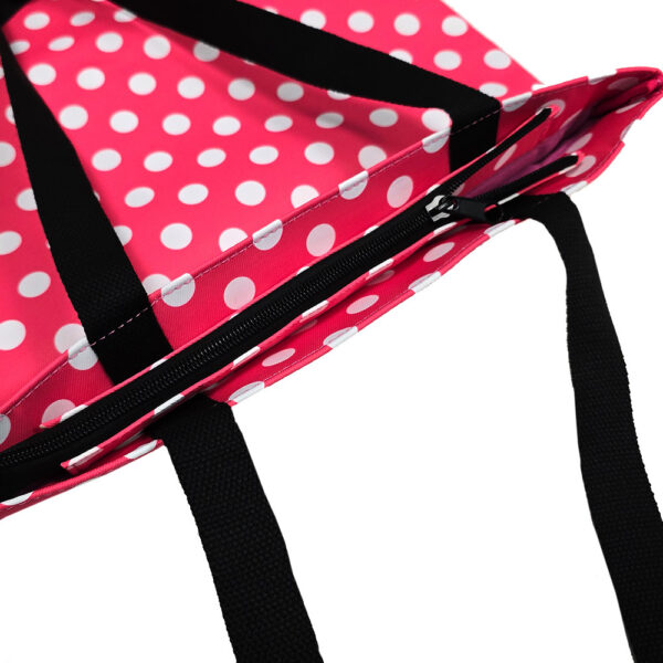Shopping bag Wonder wzór 2 pink polka-dot