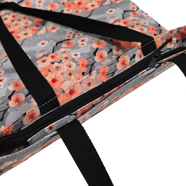 Shopping bag Wonder pattern 1 grey