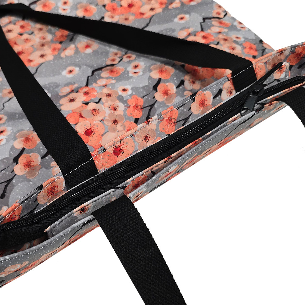 Shopping bag Wonder pattern 1 grey