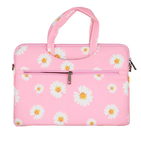 Wonder Briefcase Laptop 17 inches pink daisies