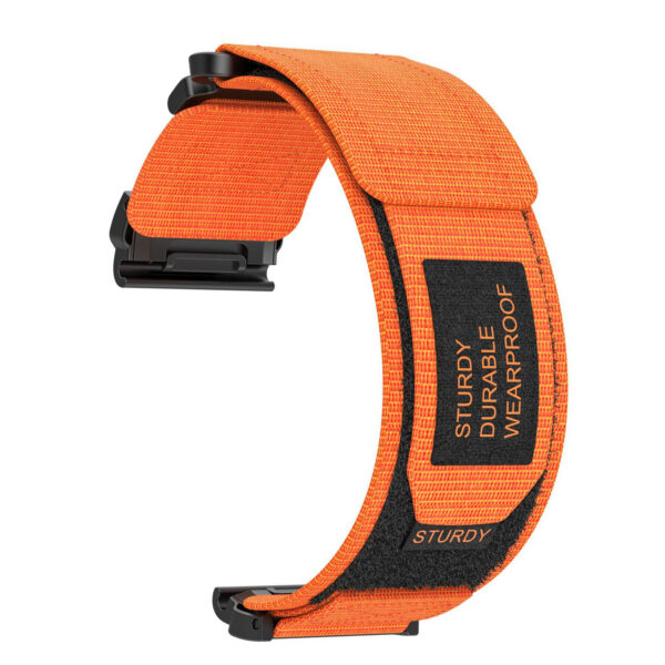 Nylon loop for Garmin 22mm design 1 orange