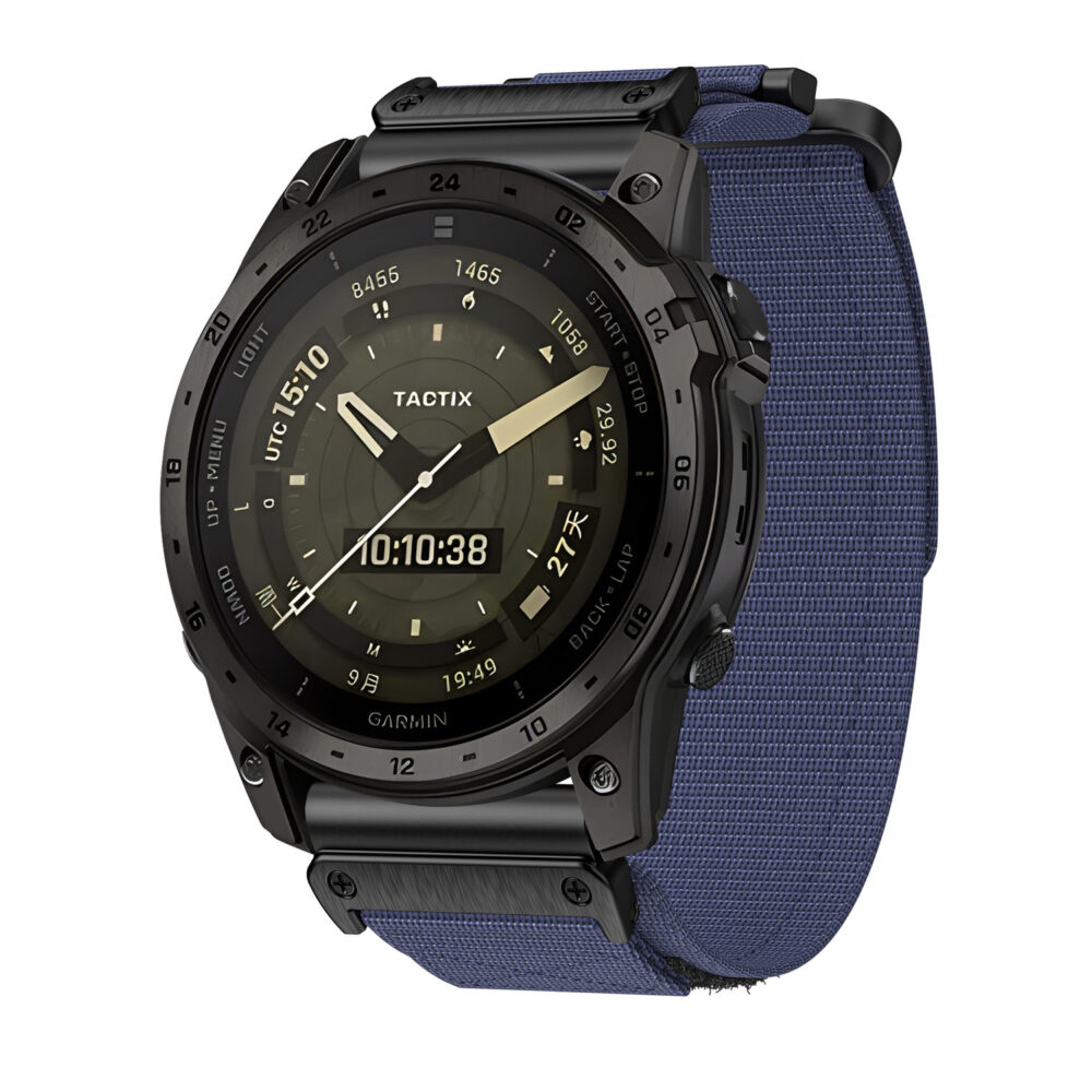 Nylon loop for Garmin 22mm design 1 navy