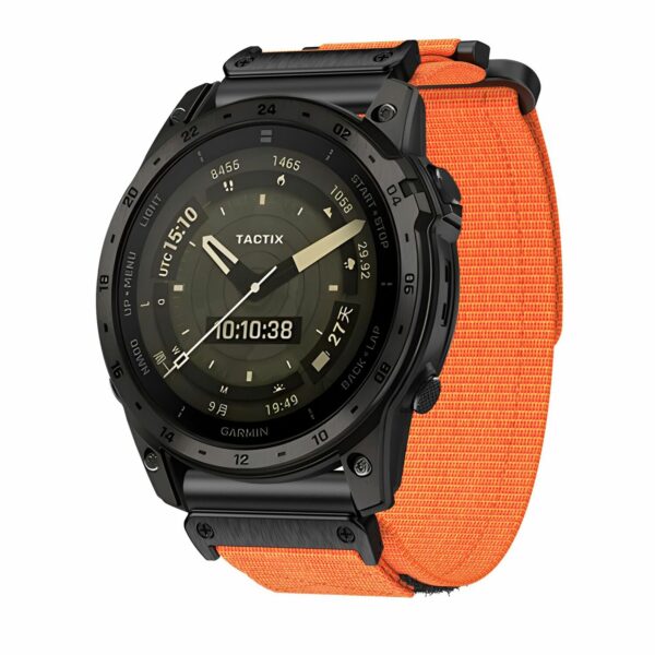 Nylon loop for Garmin 26mm design 1 orange