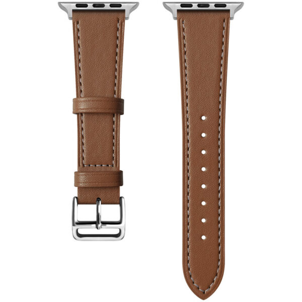 Leather loop for Apple Watch 38/40/41 design 1 brown