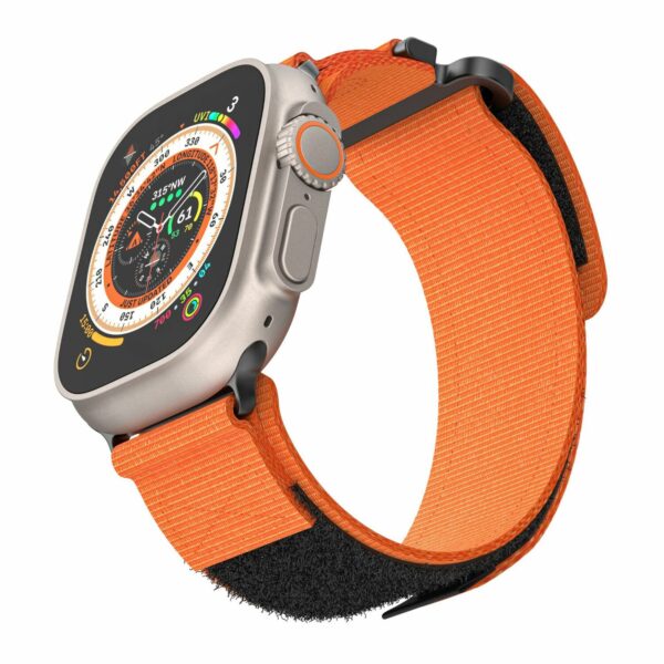 Nylon loop for Apple Watch 42/44/45/49 design 4 orange