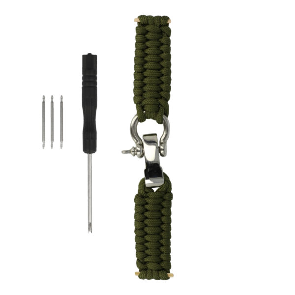 Universal nylon loop 22mm design 1 khaki