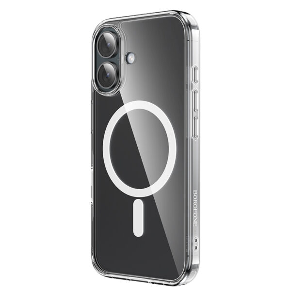 Borofone Case BI5 Ice Shield Magnetic Iphone 16 transparent