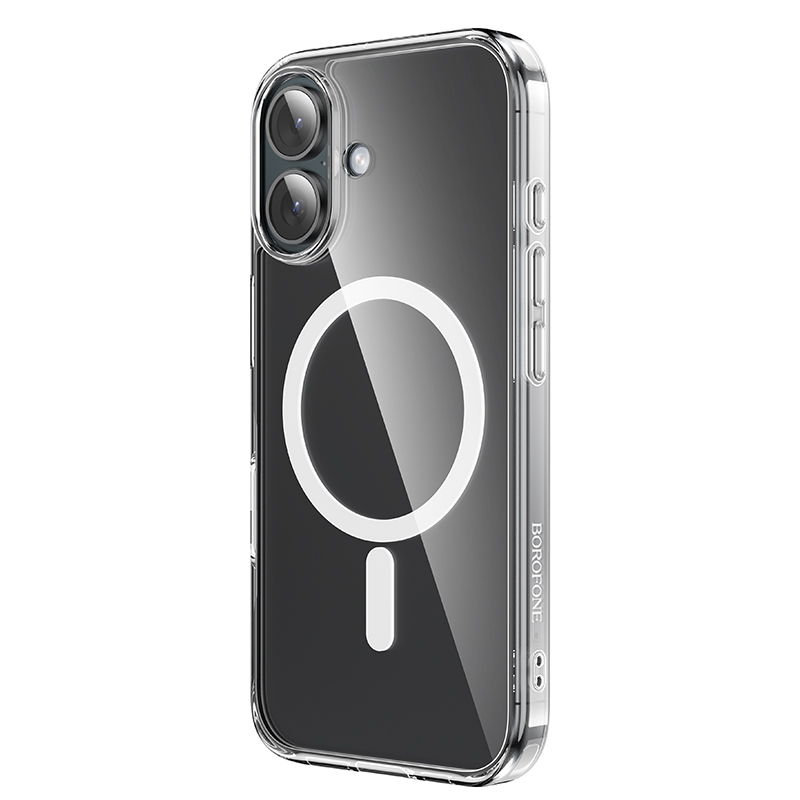 Borofone Case BI5 Ice Shield Magnetic Iphone 16 transparent