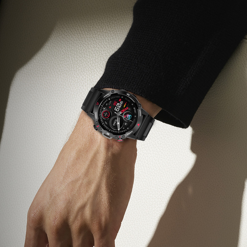 Blavec Smartwatch M-07 Raptor HD AMOLED Voice Call (SWM07-B) black