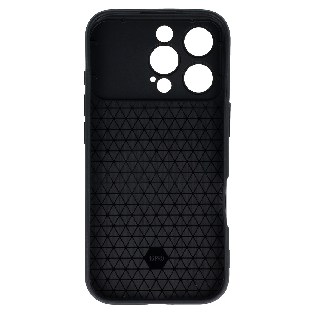 Slide Camera Armor Case for Iphone 16 Pro Max Black