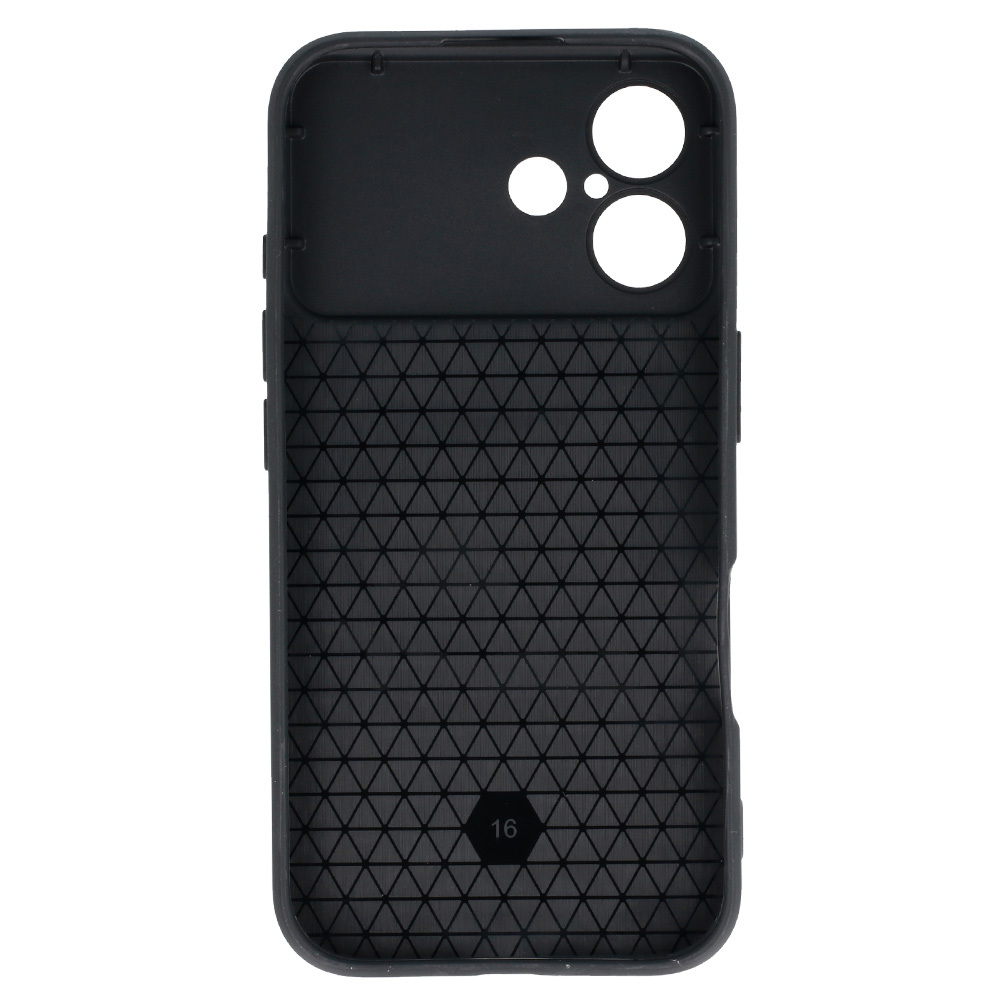 Slide Camera Armor Case for Iphone 16 Plus Black