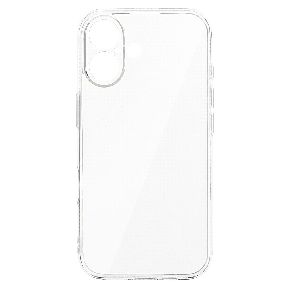 Back Case 2 mm Perfect for IPHONE 16 PLUS TRANSPARENT