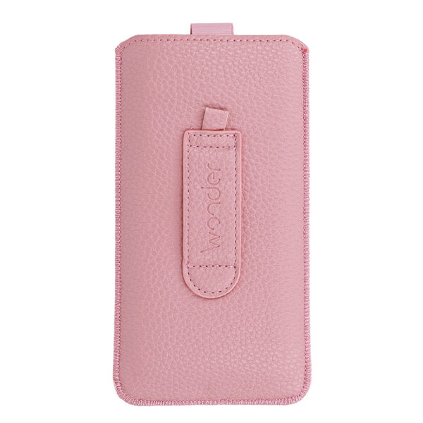 WONDER Deko Pouch Case (Size XXL) for Samsung S25 Ultra/S24 Ultra/M35/M23/A16 5G/Xiaomi Redmi 14C pink
