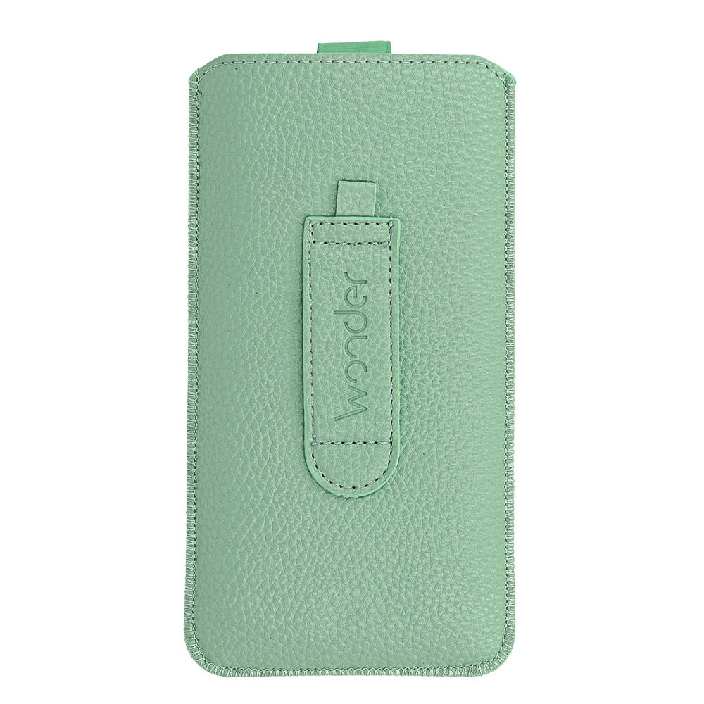 WONDER Deko Pouch Case (Size L) for Iphone 13 Mini/12 Mini/SE 2020/2022/7/8 green