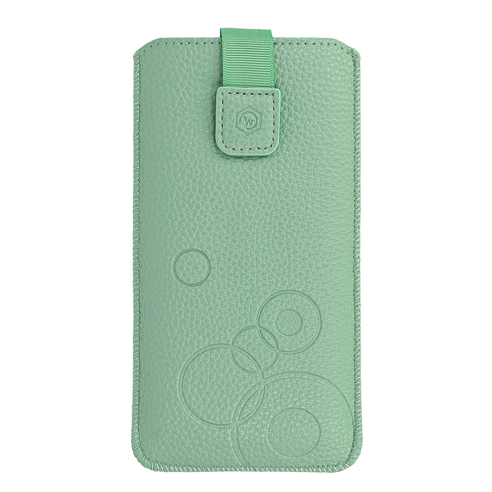WONDER Deko Pouch Case (Size L) for Iphone 13 Mini/12 Mini/SE 2020/2022/7/8 green