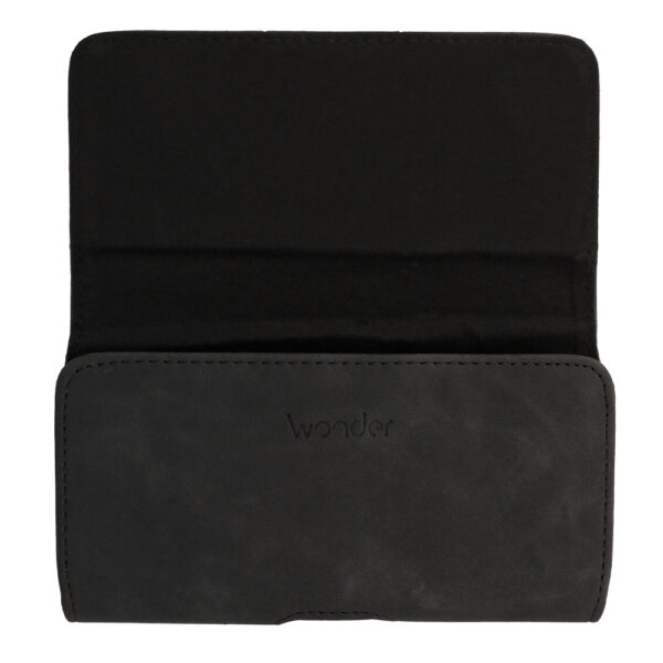 Wonder MAX Belt Holster (SIZE XL) for Iphone 16 Pro Max/Samsung A55 5G/A53/S25 Plus/S23 FE black (167x83 mm)