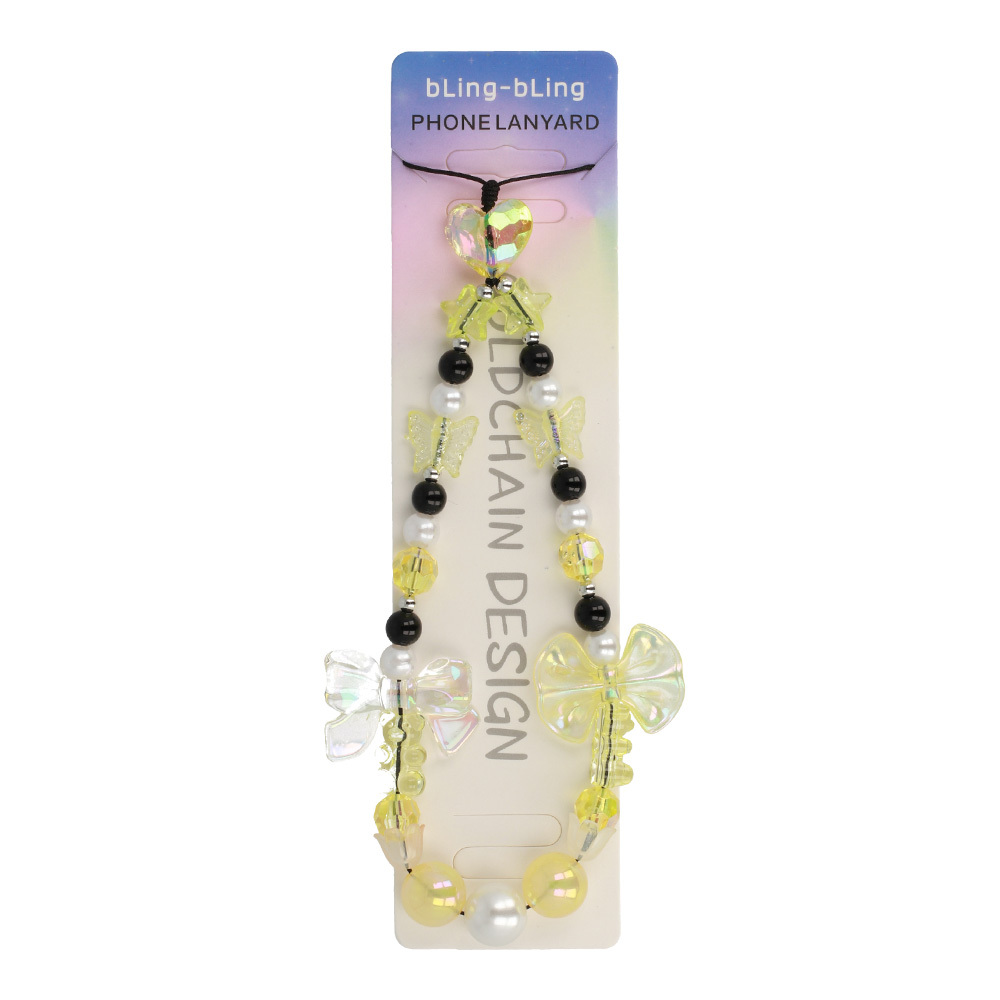 Phone pendant GC-028 yellow