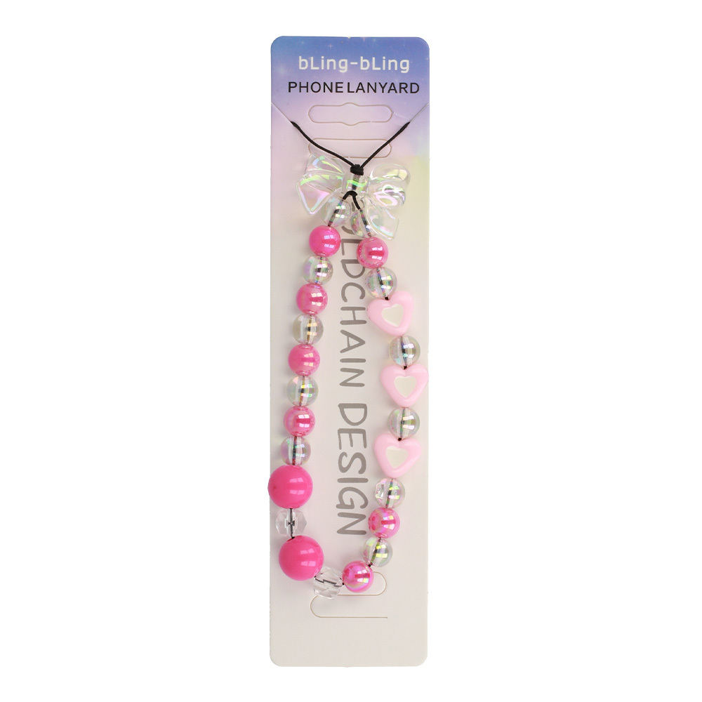 Phone pendant GC-036 pink