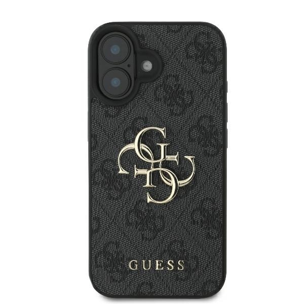 Original Case GUESS 4G Big Logo GUHCP16S4GMGGR for Iphone 16 black