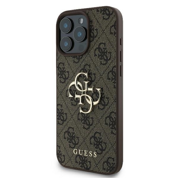 foto_add-290800 Original Case GUESS 4G Big Logo GUHCP16X4GMGBR for Iphone 16 Pro Max brown
