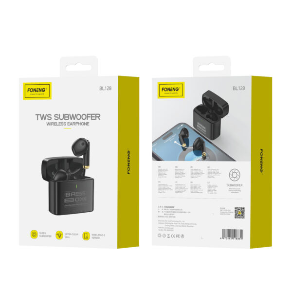 Foneng Bluetooth Earphones TWS BL128 black