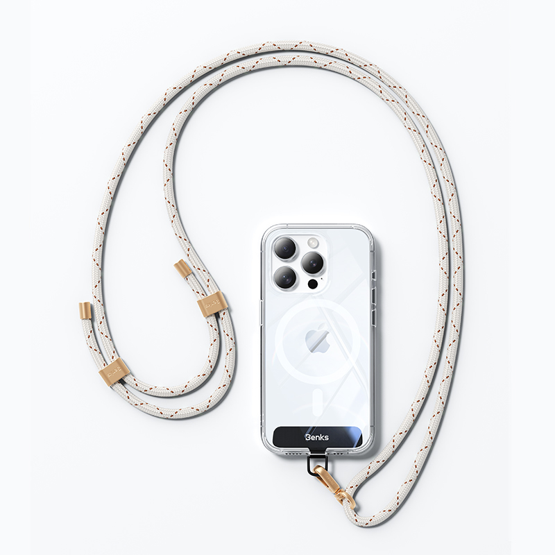 Benks Universal phone lanyard GS01 white