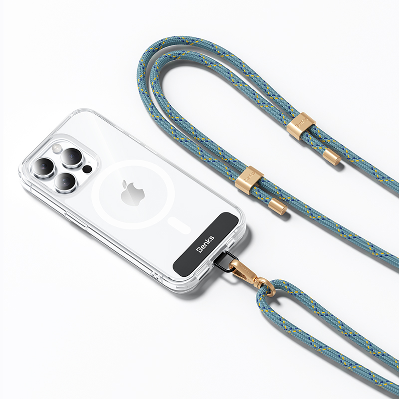 Benks Universal phone lanyard GS01 blue