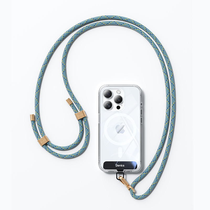Benks Universal phone lanyard GS01 blue