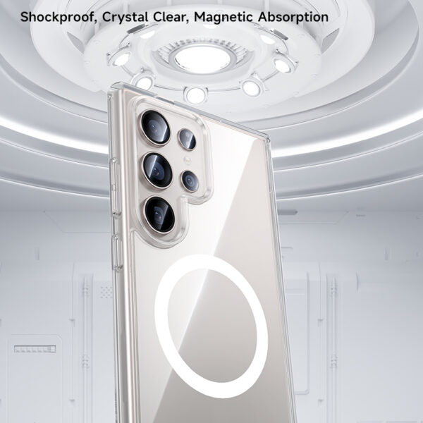 Benks Magnetic Lucent Pro Case for Samsung Galaxy S24 Plus transparent