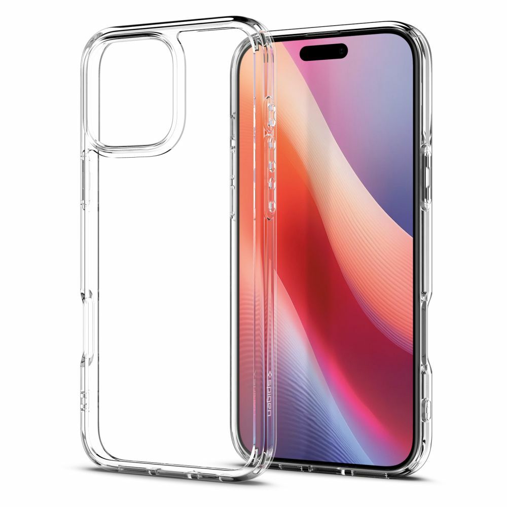Case SPIGEN Ultra Hybrid ACS08121 do Iphone 16 Pro - Crystal Clear
