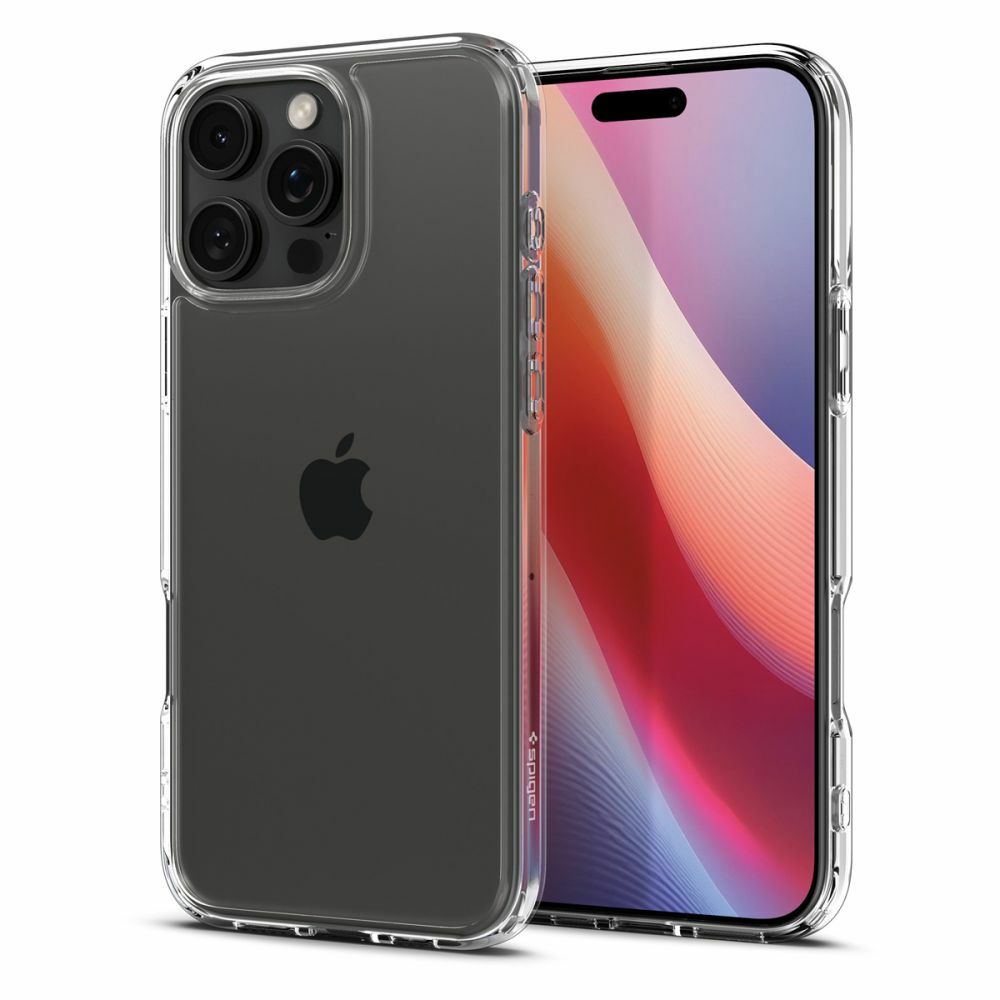 Case SPIGEN Ultra Hybrid ACS08121 do Iphone 16 Pro - Crystal Clear